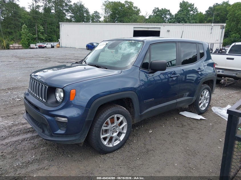 2023 Jeep Renegade VIN ZACNJDB14PPP14649 IAAI salvage auction — FRONT END, Salvage (Georgia), sold $4,100 on 2026-07-26 (photo 2)