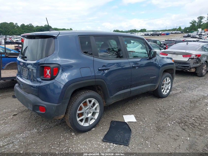 2023 Jeep Renegade VIN ZACNJDB14PPP14649 IAAI salvage auction — FRONT END, Salvage (Georgia), sold $4,100 on 2026-07-26 (photo 4)