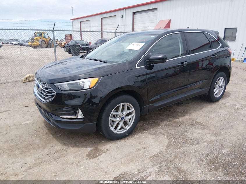 2022 Ford Edge VIN 2FMPK4J9XNBA89641 IAAI salvage auction — HAIL, Salvage (Kansas), sold $11,100 on 2026-08-21 (photo 2)