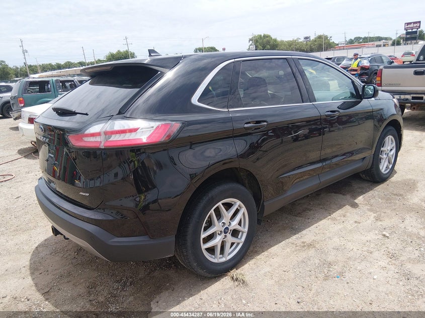 2022 Ford Edge VIN 2FMPK4J9XNBA89641 IAAI salvage auction — HAIL, Salvage (Kansas), sold $11,100 on 2026-08-21 (photo 4)
