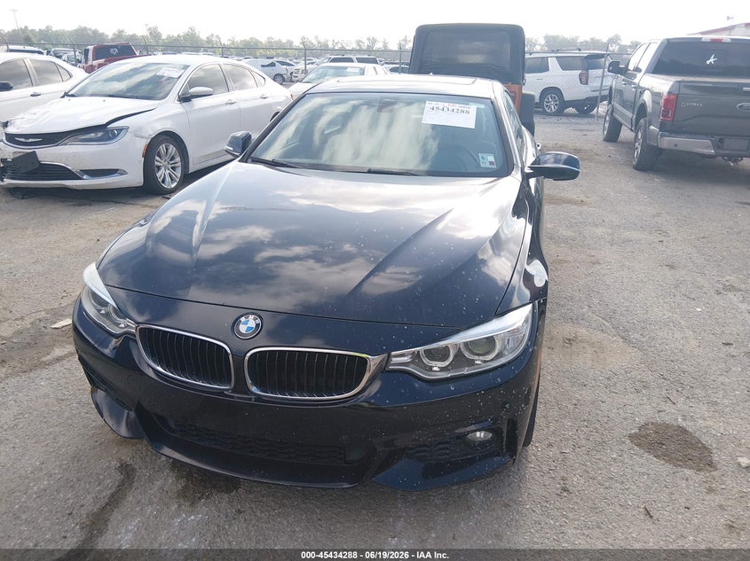 2016 BMW 4er VIN WBA4A9C52GG505725 IAAI salvage auction — NORMAL WEAR, Clear (Louisiana), sold $1,800 on 2026-07-21 (photo 6)