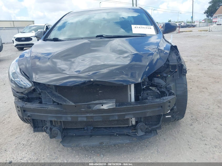 2015 Hyundai Elantra VIN KMHDH4AE4FU261429 IAAI salvage auction — FRONT END, Rebuildable (Florida), sold $475 on 2026-07-28 (photo 6)