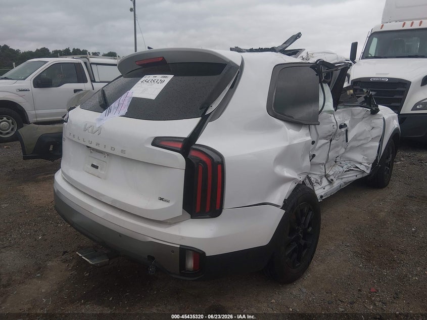 2023 Kia Telluride VIN 5XYP5DGC8PG382919 IAAI salvage auction — ALL OVER, Salvage (Pennsylvania), sold $3,650 on 2026-07-26 (photo 4)
