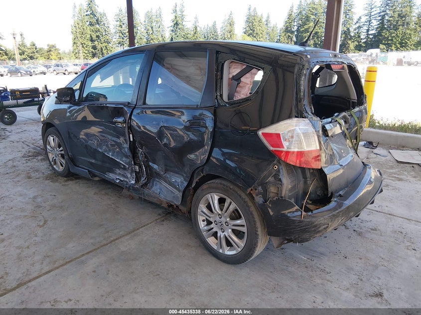 2010 Honda Fit VIN JHMGE8H40AS002213 IAAI salvage auction — FRONT & REAR, Bill Of Sale (Washington), sold $275 on 2026-07-15 (photo 3)