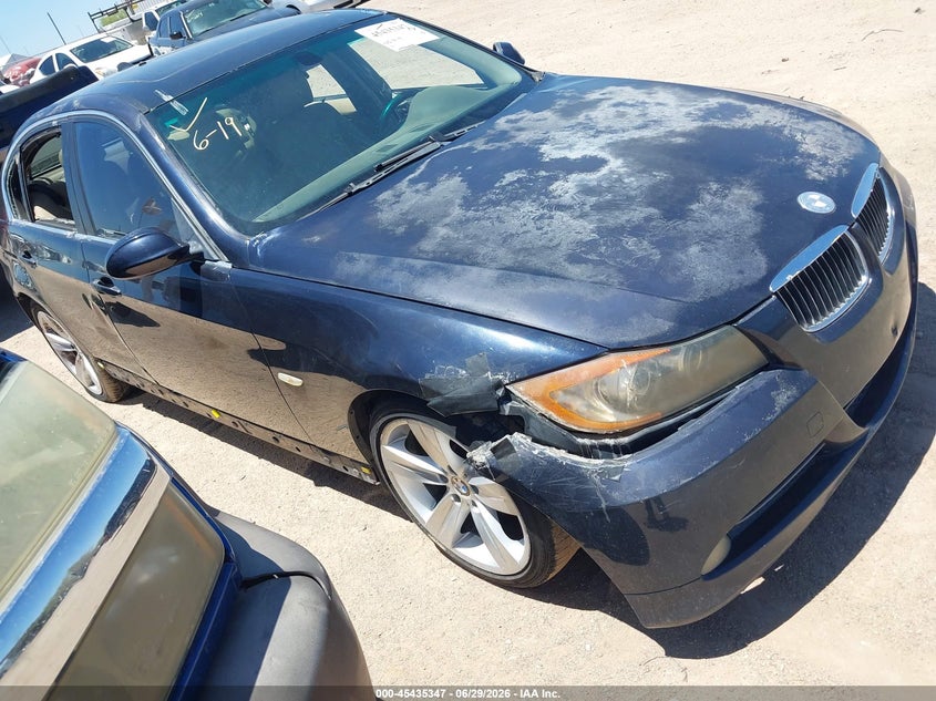 2006 BMW 3 series VIN WBAVB33516KR76419 IAAI salvage auction — NORMAL WEAR, Clear (Arizona), sold $225 on 2026-07-23 (photo 1)