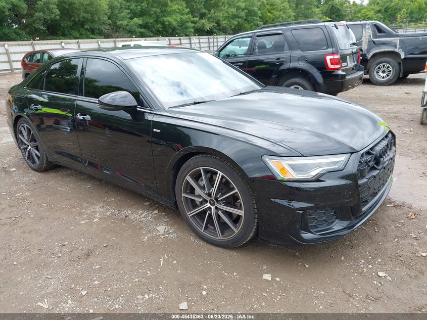 2024 Audi A6 VIN WAUL2BF23RN061545 IAAI salvage auction — SIDE, Salvage Title, sold $18,000 on 2026-07-29 (photo 1)