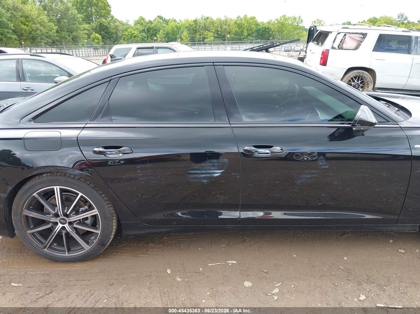 2024 Audi A6 VIN WAUL2BF23RN061545 IAAI salvage auction — SIDE, Salvage Title, sold $18,000 on 2026-07-29 (photo 6)