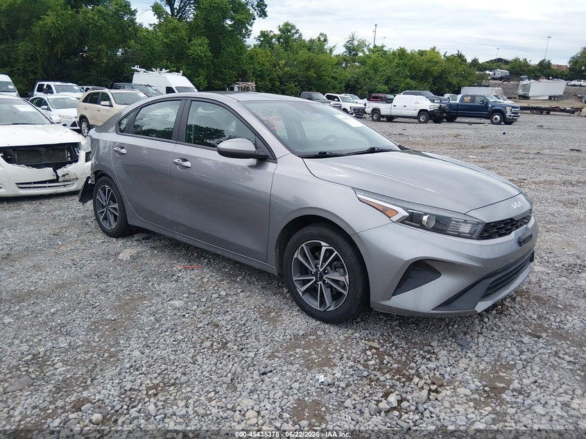 2022 Kia Forte VIN 3KPF24AD4NE468390 IAAI salvage auction — REAR END, Salvage Title, sold $4,150 on 2026-07-31 (photo 1)