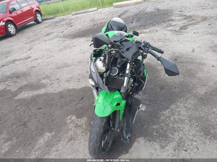 2018 Kawasaki Ex VIN JKAEXKG14JDA11134 IAAI salvage auction — FRONT END, Rebuildable (Florida), sold $725 on 2026-07-08 (photo 5)