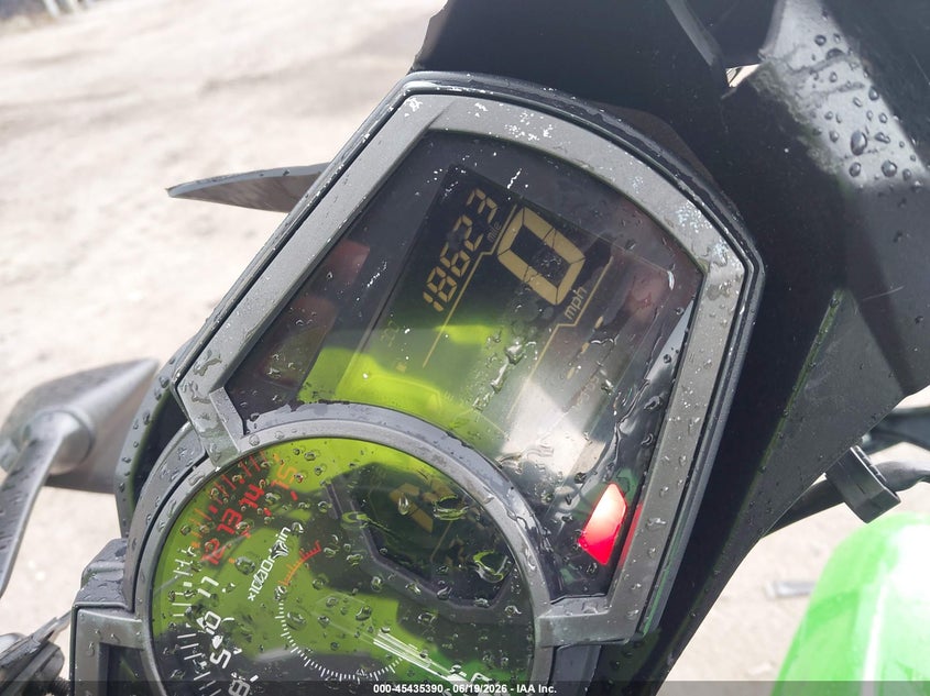 2018 Kawasaki Ex VIN JKAEXKG14JDA11134 IAAI salvage auction — FRONT END, Rebuildable (Florida), sold $725 on 2026-07-08 (photo 7)