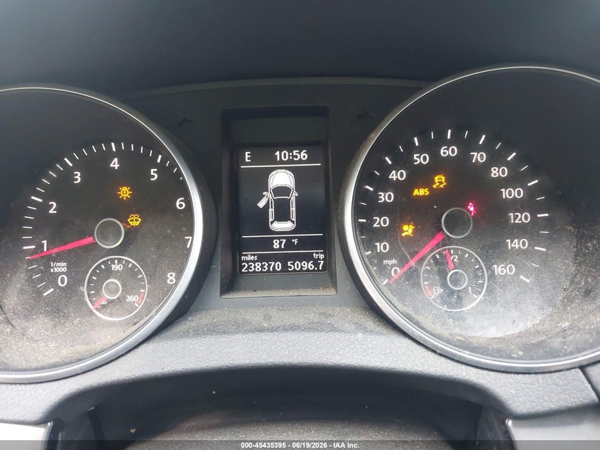 2010 Volkswagen Golf VIN WVWAA7AJ9AW273874 IAAI salvage auction — FRONT END, Salvage - Greater Than 75% (Maryland), sold $250 on 2026-07-14 (photo 7)