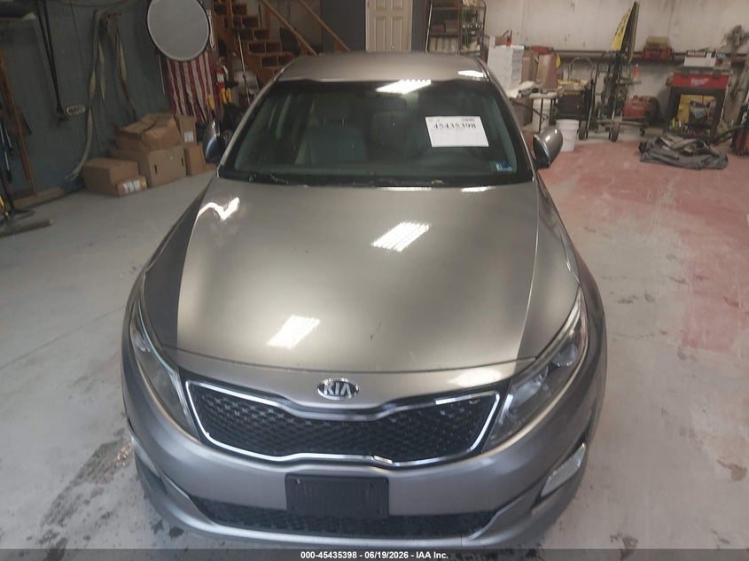2015 Kia Optima VIN 5XXGM4A74FG516021 IAAI salvage auction — NORMAL WEAR, Clear (Virginia), sold $725 on 2026-07-21 (photo 6)