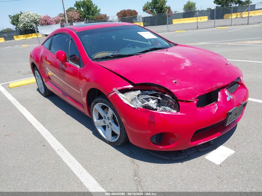 2006 Mitsubishi ECLIPSE VIN 4A3AK24F06E006625 IAAI salvage auction — UNKNOWN, Lien Papers (California), sold $325 on 2026-07-09 (photo 1)