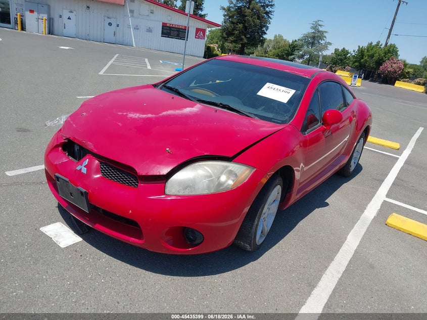 2006 Mitsubishi ECLIPSE VIN 4A3AK24F06E006625 IAAI salvage auction — UNKNOWN, Lien Papers (California), sold $325 on 2026-07-09 (photo 2)