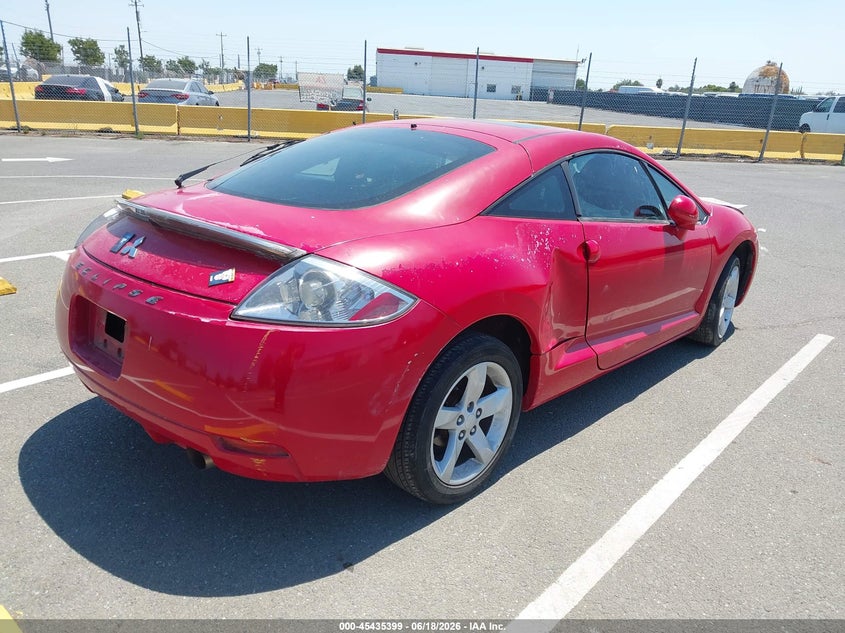 2006 Mitsubishi ECLIPSE VIN 4A3AK24F06E006625 IAAI salvage auction — UNKNOWN, Lien Papers (California), sold $325 on 2026-07-09 (photo 4)