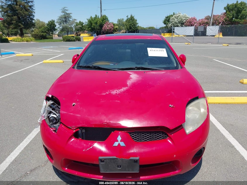2006 Mitsubishi ECLIPSE VIN 4A3AK24F06E006625 IAAI salvage auction — UNKNOWN, Lien Papers (California), sold $325 on 2026-07-09 (photo 6)