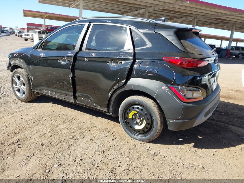 2023 Hyundai Kona VIN KM8K32AB3PU932171 IAAI salvage auction — FRONT END, Salvage (Arizona), sold $6,250 on 2026-07-14 (photo 3)