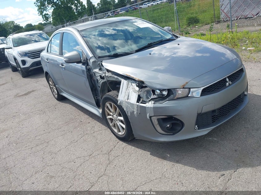 2016 Mitsubishi Lancer VIN JA32V2FWXGU008450 IAAI salvage auction — NORMAL WEAR, Clear (Michigan), sold $475 on 2026-07-30 (photo 1)