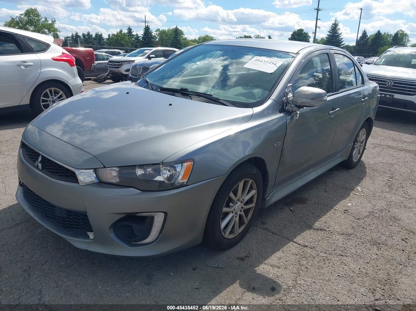 2016 Mitsubishi Lancer VIN JA32V2FWXGU008450 IAAI salvage auction — NORMAL WEAR, Clear (Michigan), sold $475 on 2026-07-30 (photo 2)