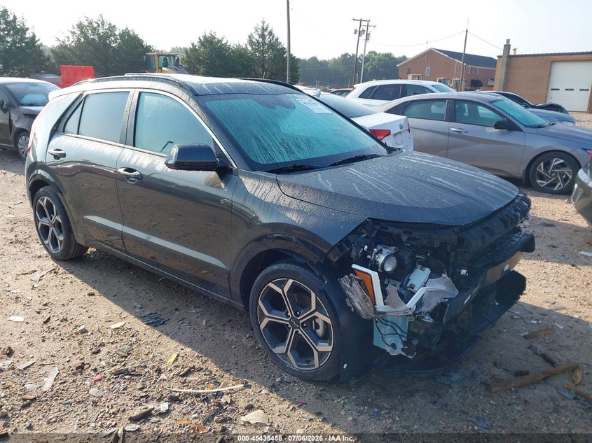 2025 Kia Niro VIN KNDCR3LE9S5308639 IAAI salvage auction — FRONT END, Salvage (North Carolina), sold $8,850 on 2026-07-20 (photo 1)
