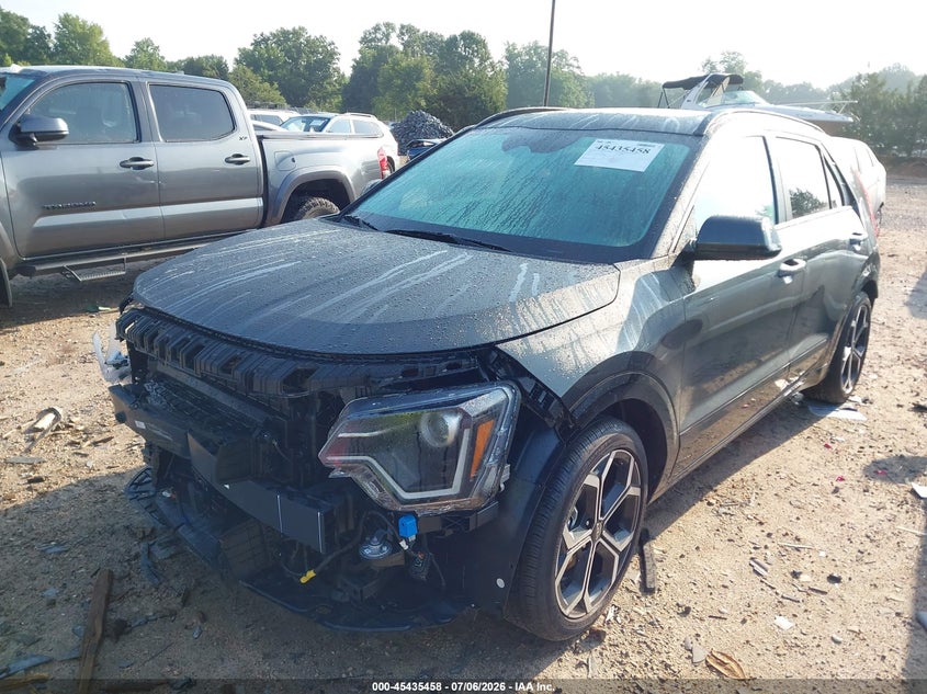2025 Kia Niro VIN KNDCR3LE9S5308639 IAAI salvage auction — FRONT END, Salvage (North Carolina), sold $8,850 on 2026-07-20 (photo 2)