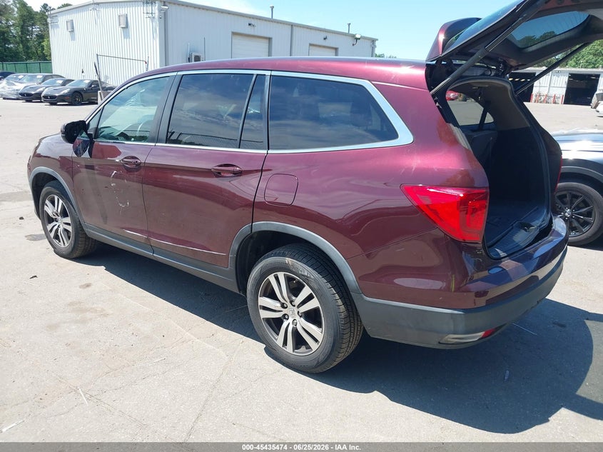2016 Honda Pilot VIN 5FNYF6H5XGB044409 IAAI salvage auction — FRONT & REAR, Mv-907A (New York), sold $2,400 on 2026-07-09 (photo 3)