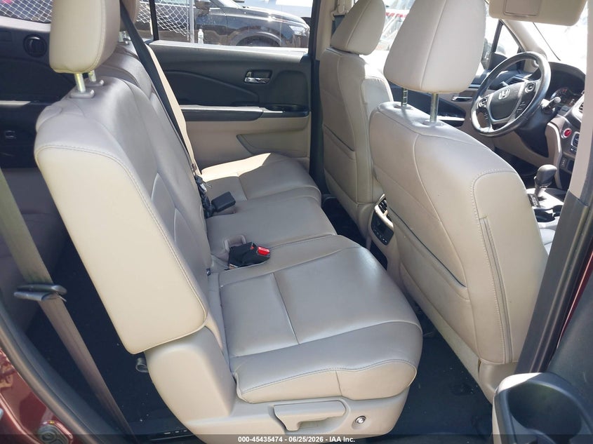 2016 Honda Pilot VIN 5FNYF6H5XGB044409 IAAI salvage auction — FRONT & REAR, Mv-907A (New York), sold $2,400 on 2026-07-09 (photo 8)