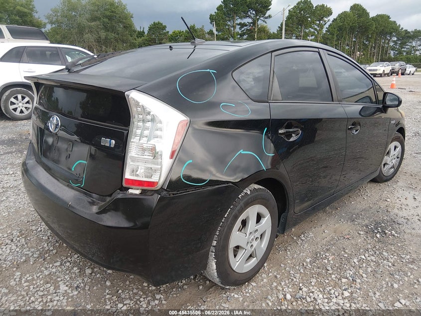 2011 Toyota Prius VIN JTDKN3DU6B1407715 IAAI salvage auction — REAR END, Salvage (Alabama), sold $1,400 on 2026-08-02 (photo 6)