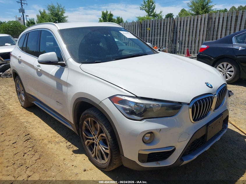 2017 BMW X1 VIN WBXHU7C38H5H32872 IAAI salvage auction — REAR END, Salvage (Virginia), sold $4,400 on 2026-07-06 (photo 1)