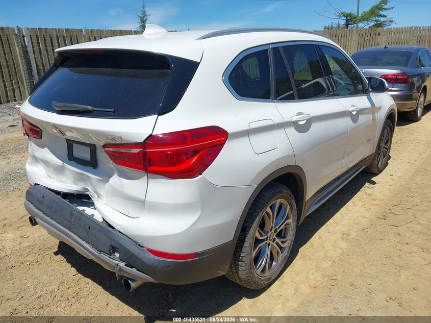2017 BMW X1 VIN WBXHU7C38H5H32872 IAAI salvage auction — REAR END, Salvage (Virginia), sold $4,400 on 2026-07-06 (photo 4)