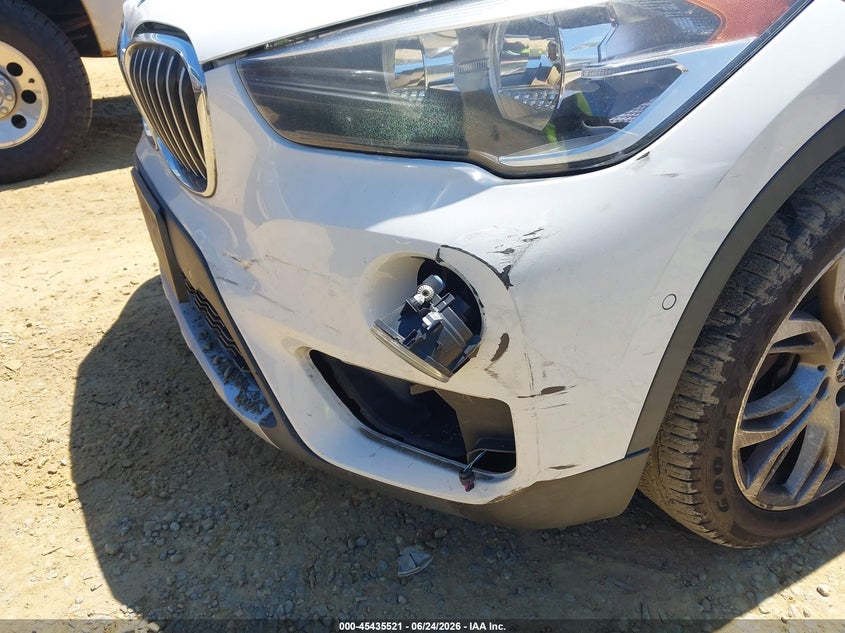2017 BMW X1 VIN WBXHU7C38H5H32872 IAAI salvage auction — REAR END, Salvage (Virginia), sold $4,400 on 2026-07-06 (photo 6)