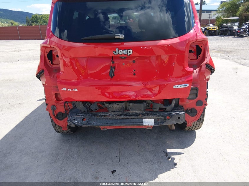 2017 Jeep Renegade VIN ZACCJBBB3HPF08814 IAAI salvage auction — REAR END, Salvage (Pennsylvania), sold $1,450 on 2026-07-15 (photo 6)