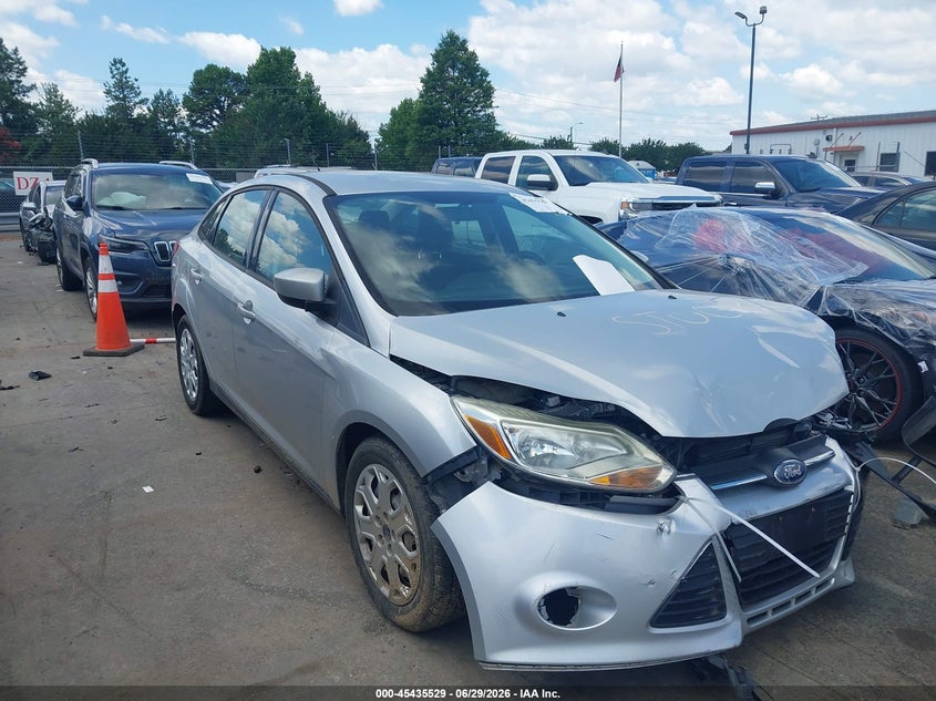 2012 Ford Focus VIN 1FAHP3F26CL222074 IAAI salvage auction — FRONT END, Salvage (North Carolina), sold $550 on 2026-07-27 (photo 1)