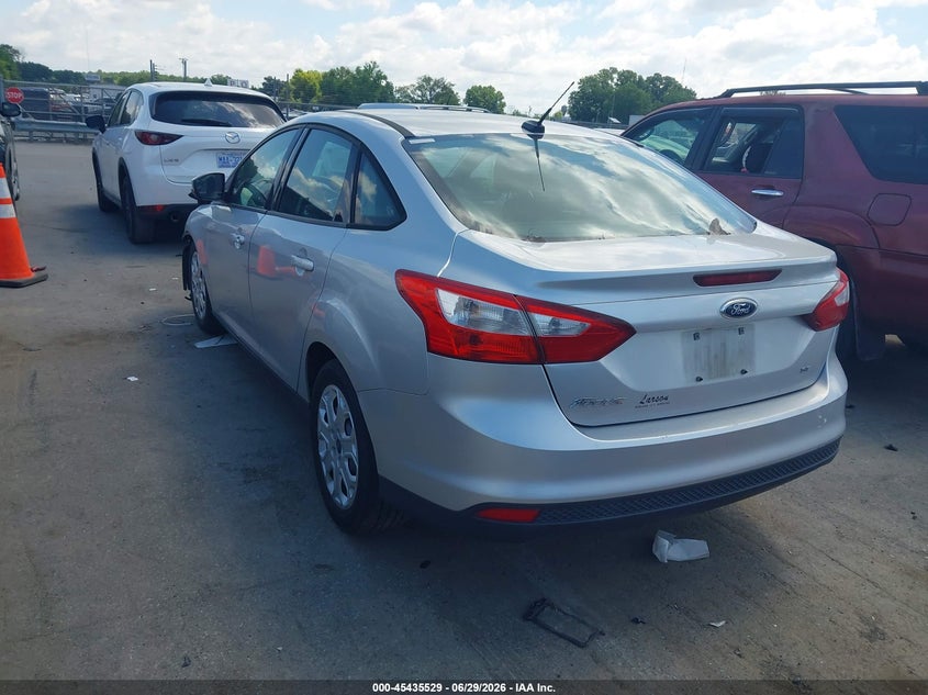 2012 Ford Focus VIN 1FAHP3F26CL222074 IAAI salvage auction — FRONT END, Salvage (North Carolina), sold $550 on 2026-07-23 (photo 3)