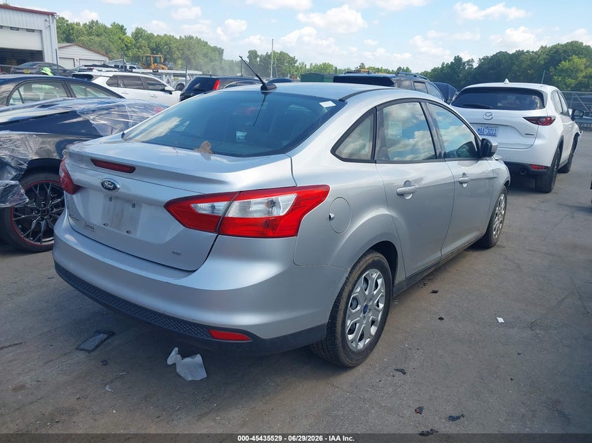 2012 Ford Focus VIN 1FAHP3F26CL222074 IAAI salvage auction — FRONT END, Salvage (North Carolina), sold $550 on 2026-07-27 (photo 4)