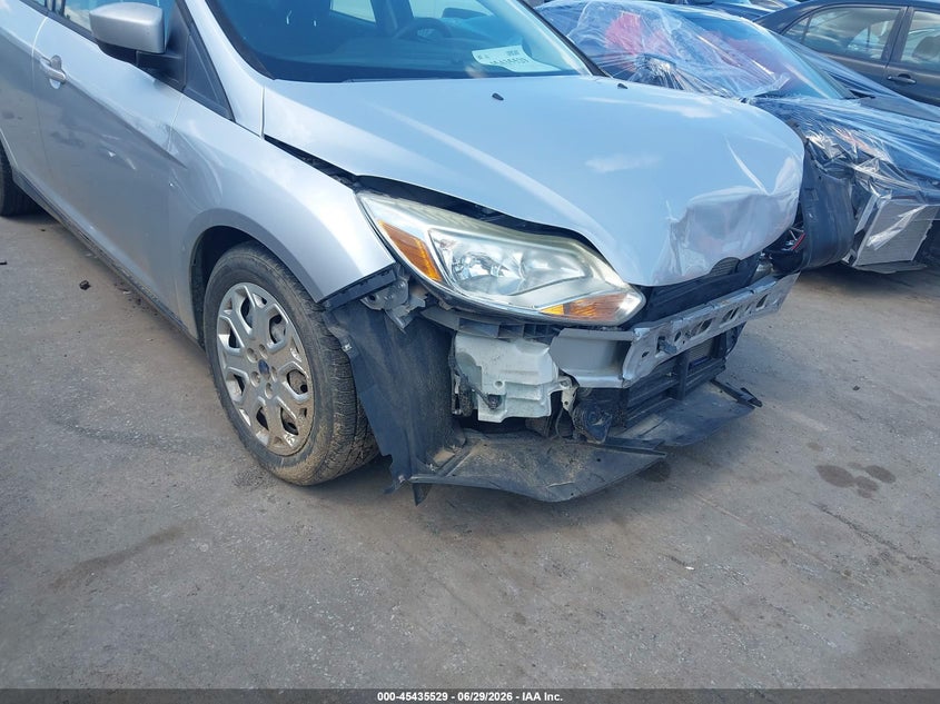 2012 Ford Focus VIN 1FAHP3F26CL222074 IAAI salvage auction — FRONT END, Salvage (North Carolina), sold $550 on 2026-07-23 (photo 6)