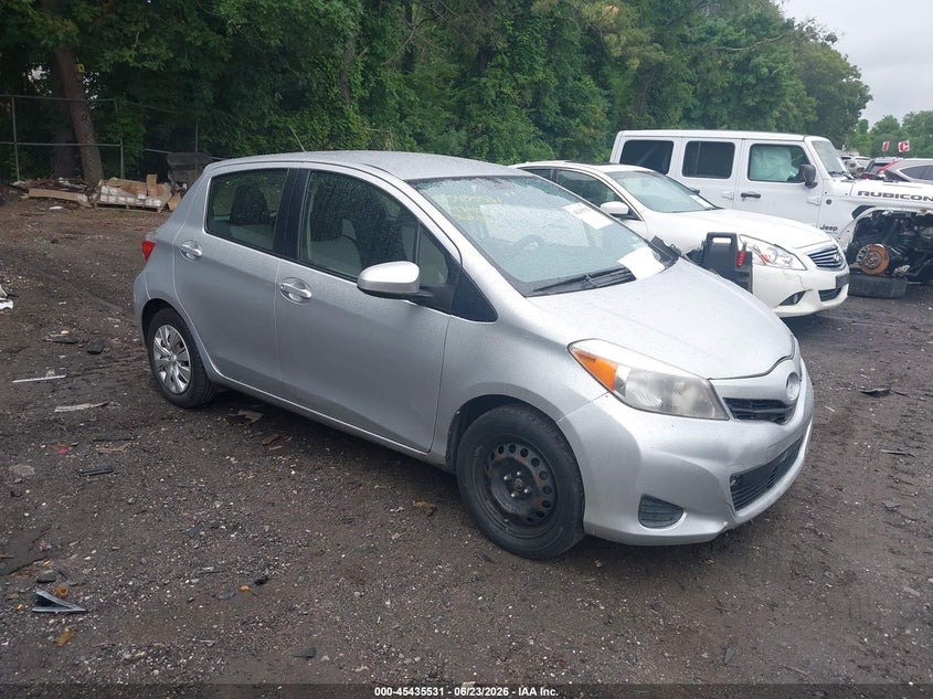 2014 Toyota Yaris VIN JTDKTUD39ED576701 — IAAI salvage auction photo