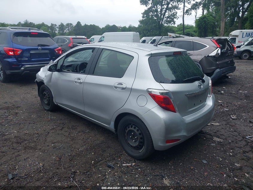 2014 Toyota Yaris VIN JTDKTUD39ED576701 IAAI salvage auction — FRONT END, Salvage (Arizona), sold $1,700 on 2026-07-05 (photo 3)