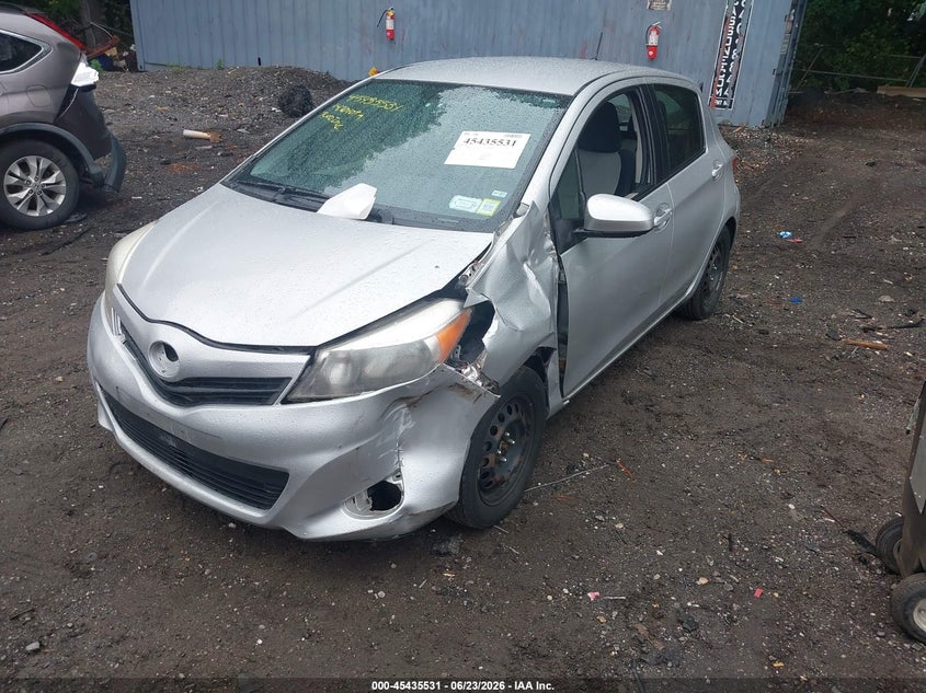 2014 Toyota Yaris VIN JTDKTUD39ED576701 IAAI salvage auction — FRONT END, Salvage (Arizona), sold $1,700 on 2026-07-05 (photo 6)