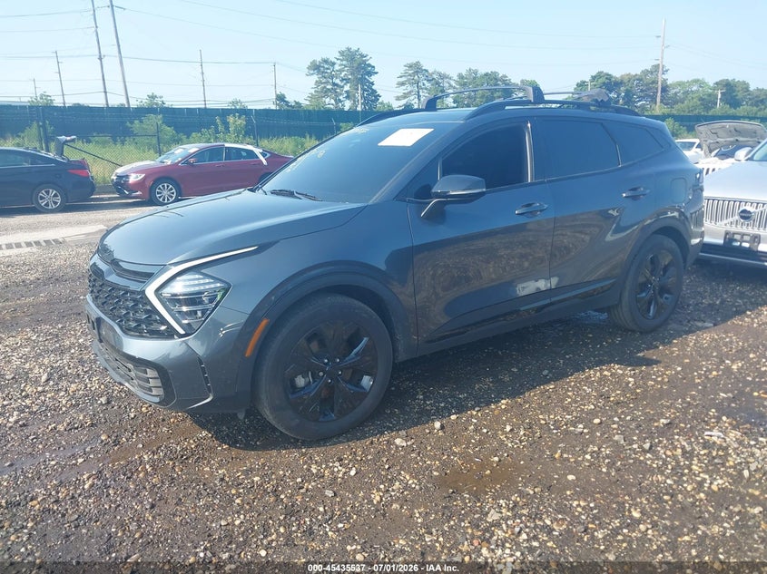 2025 Kia Sportage VIN KNDPYDDH9S7249101 IAAI salvage auction — SIDE, Mv-907A (New York), sold $10,000 on 2026-07-28 (photo 2)
