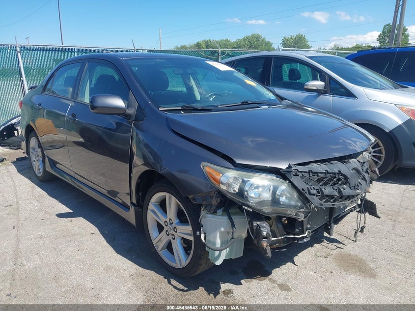 2013 Toyota Corolla VIN 5YFBU4EE2DP152253 IAAI salvage auction — FRONT END, Salvage (Ohio), sold $1,400 on 2026-07-12 (photo 1)