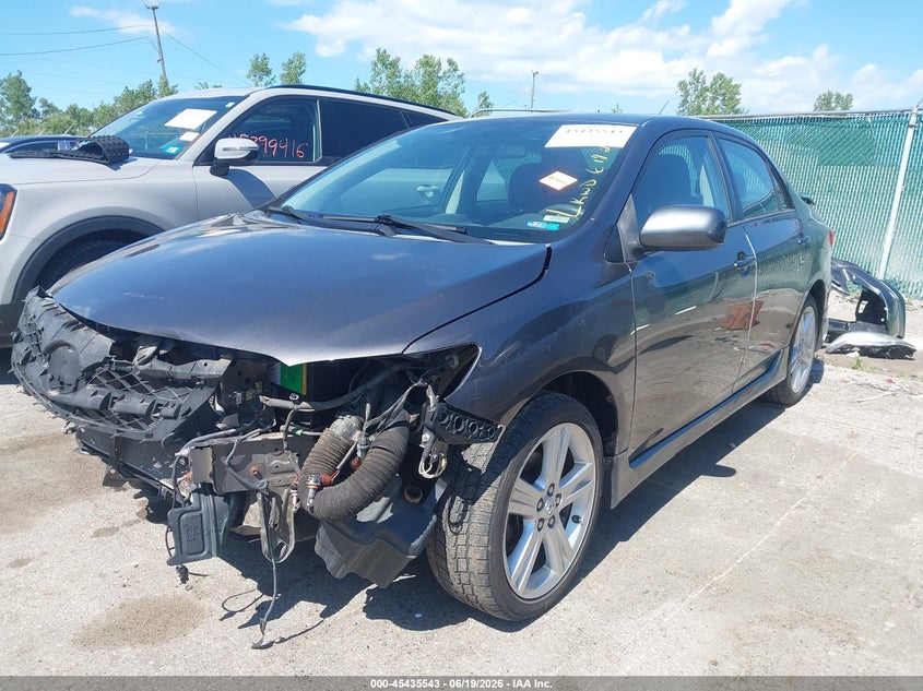 2013 Toyota Corolla VIN 5YFBU4EE2DP152253 IAAI salvage auction — FRONT END, Salvage (Ohio), sold $1,400 on 2026-07-12 (photo 2)