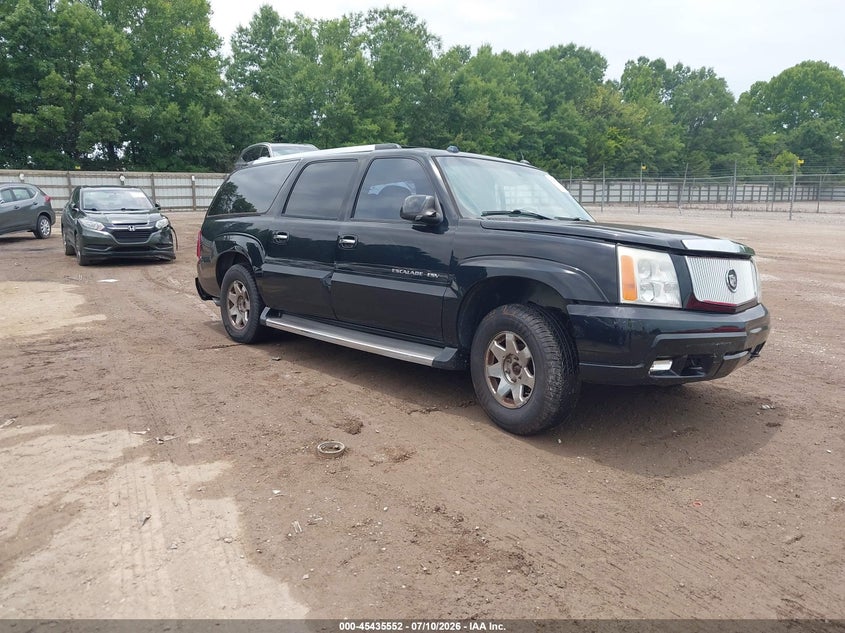 2005 Cadillac Escalade VIN 3GYFK66N05G103667 IAAI salvage auction — SIDE, Salvage (Tennessee), sold $875 on 2026-07-31 (photo 1)