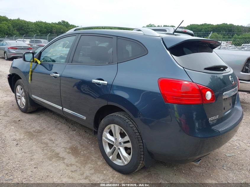 2013 Nissan Rogue VIN JN8AS5MV1DW122620 IAAI salvage auction — FRONT END, Salvage Title, sold $400 on 2026-07-29 (photo 3)