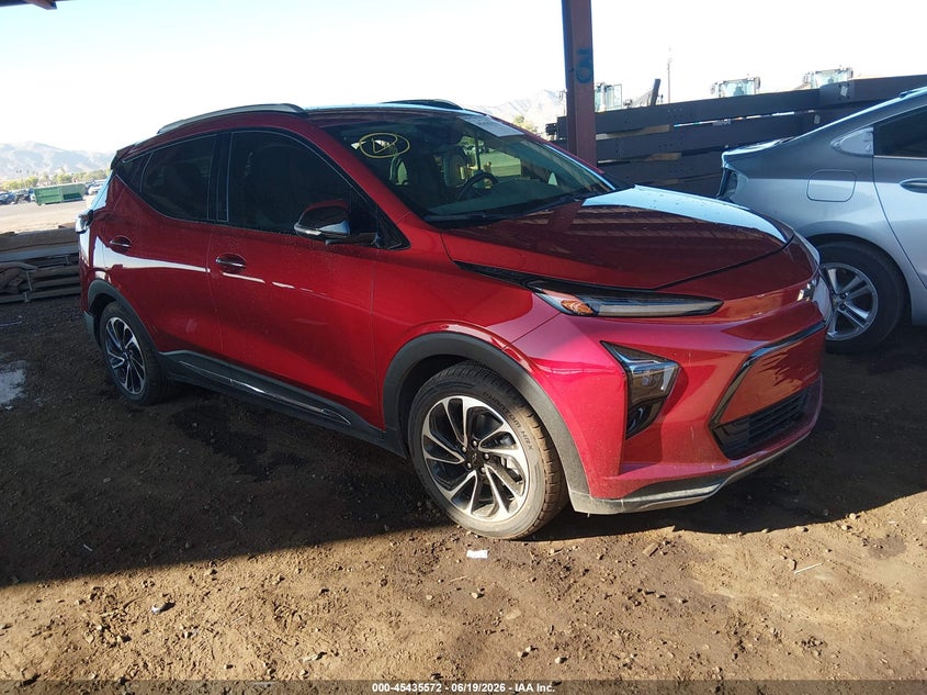 2023 Chevrolet Bolt euv VIN 1G1FZ6S04P4111307 IAAI salvage auction — LEFT REAR, Salvage (Arizona), sold $5,800 on 2026-07-09 (photo 1)