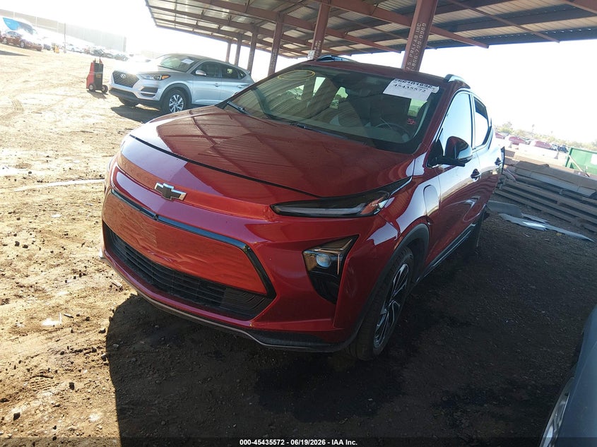 2023 Chevrolet Bolt euv VIN 1G1FZ6S04P4111307 IAAI salvage auction — LEFT REAR, Salvage (Arizona), sold $5,800 on 2026-07-09 (photo 2)