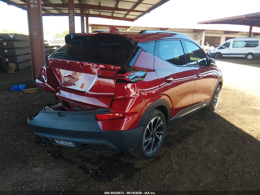2023 Chevrolet Bolt euv VIN 1G1FZ6S04P4111307 IAAI salvage auction — LEFT REAR, Salvage (Arizona), sold $5,800 on 2026-07-09 (photo 4)