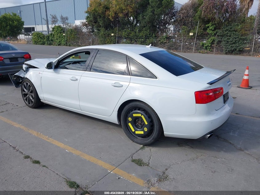 2013 Audi A6 VIN WAUGGAFC8DN132575 IAAI salvage auction — NORMAL WEAR, Salvage (California), sold $475 on 2026-07-29 (photo 3)