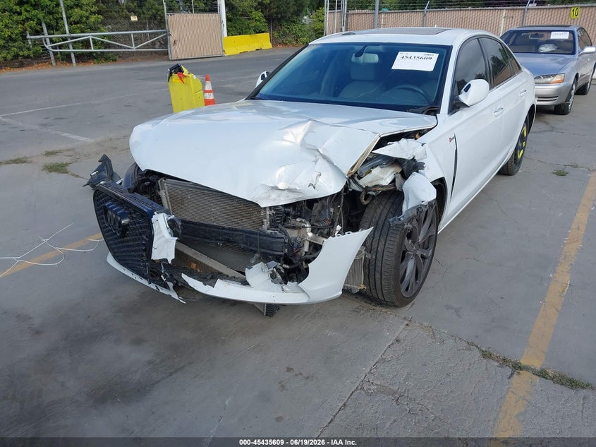 2013 Audi A6 VIN WAUGGAFC8DN132575 IAAI salvage auction — NORMAL WEAR, Salvage (California), sold $475 on 2026-07-29 (photo 6)