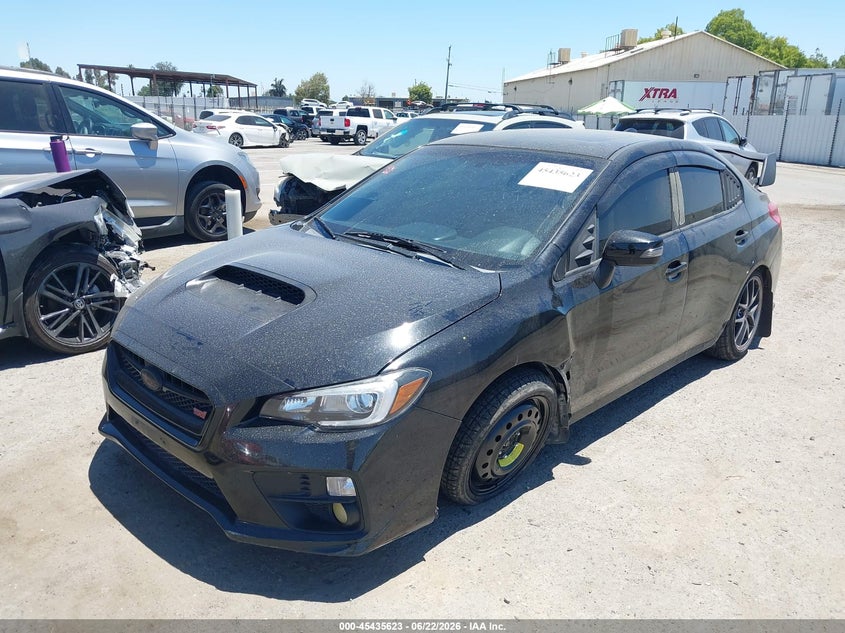 2016 Subaru Wrx sti VIN JF1VA2Z65G9811875 IAAI salvage auction — LEFT SIDE, Salvage (California), sold $8,200 on 2026-07-21 (photo 2)